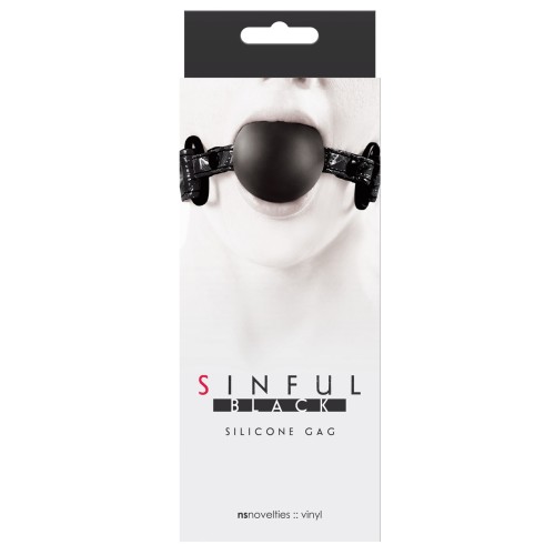 Soft Silicone Ball Gag for Enhanced Pleasure