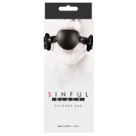 Soft Silicone Ball Gag for Enhanced Pleasure