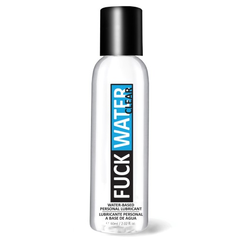 Lubricante Fuck Water Clear a Base de Agua - 2 oz