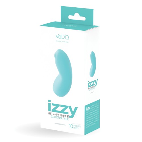 VeDO Izzy Vibrador Clitorial Recargable Turquesa