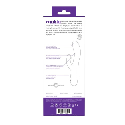 VeDO Rockie Vibrador Dual Recargable Índigo