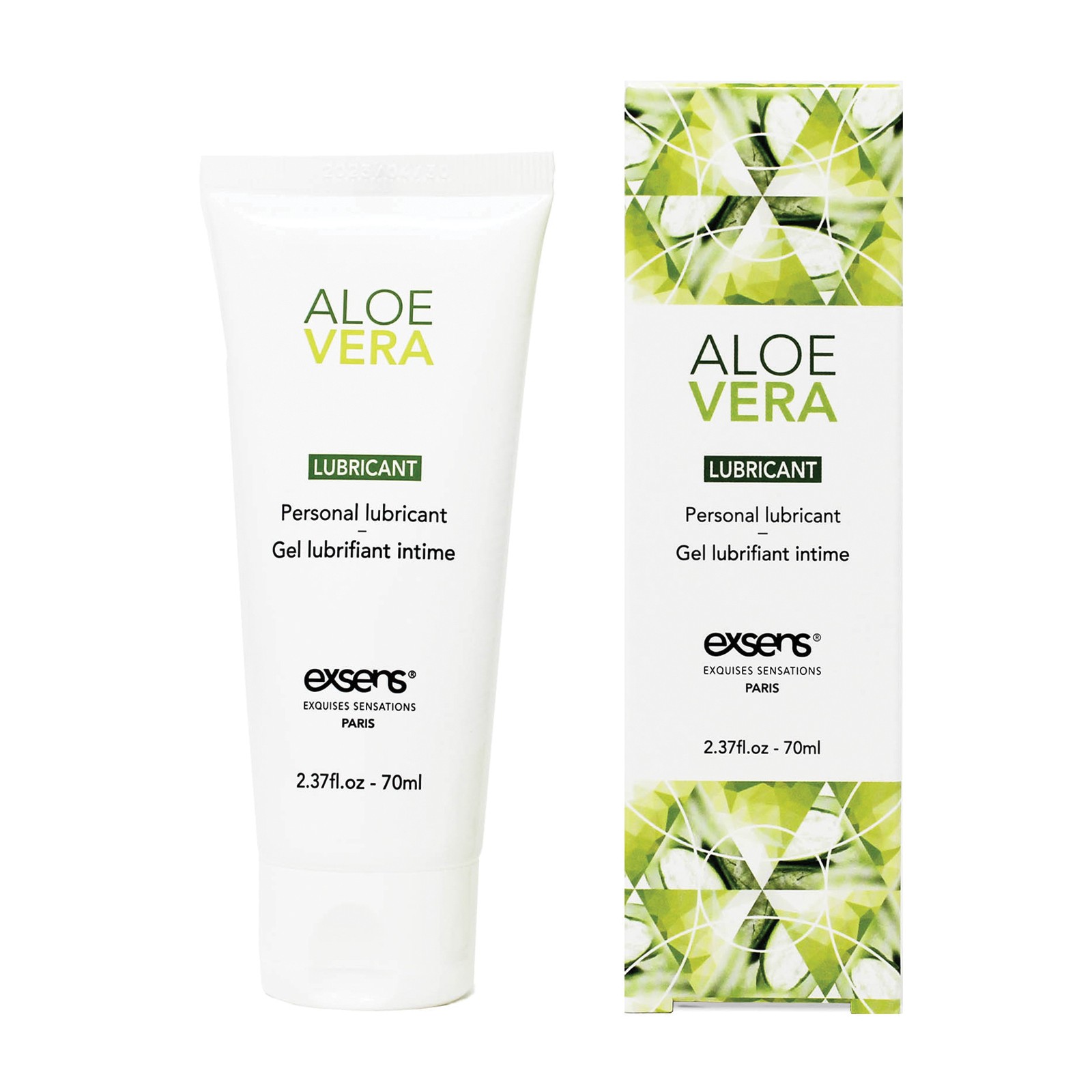 Lubricante a Base de Agua EXSENS con Aloe Vera - Comodidad Suave