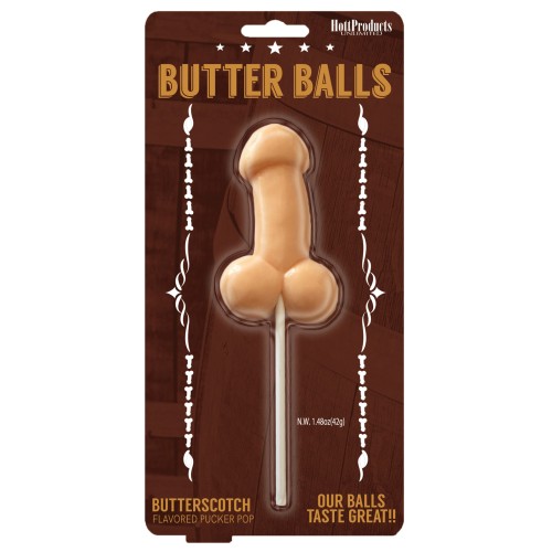 Butter Balls Pecker Pop for Fun and Flavor