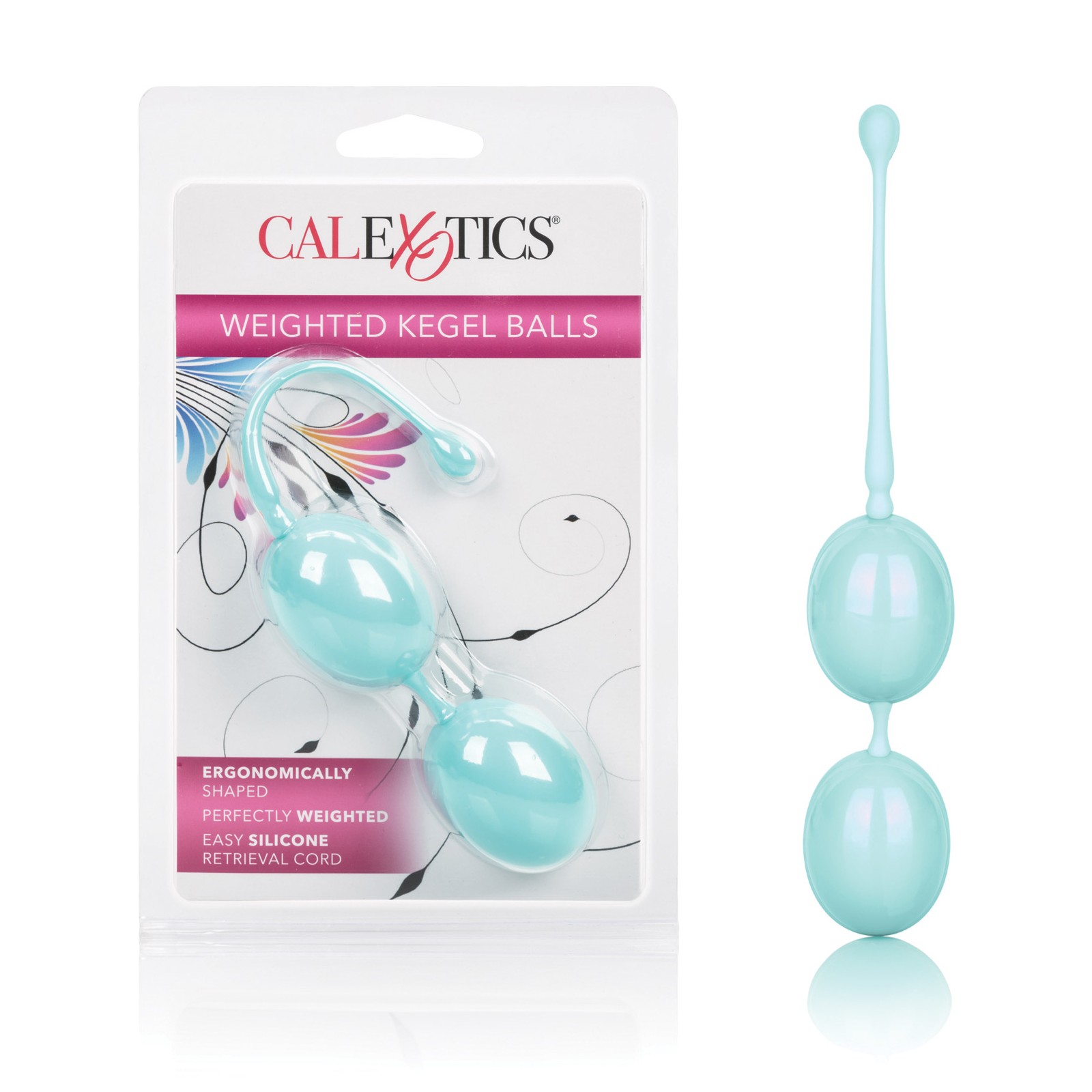 Teal Weighted Kegel Balls - Strength and Pleasure