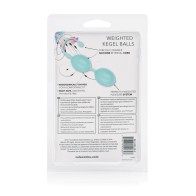 Teal Weighted Kegel Balls - Strength and Pleasure