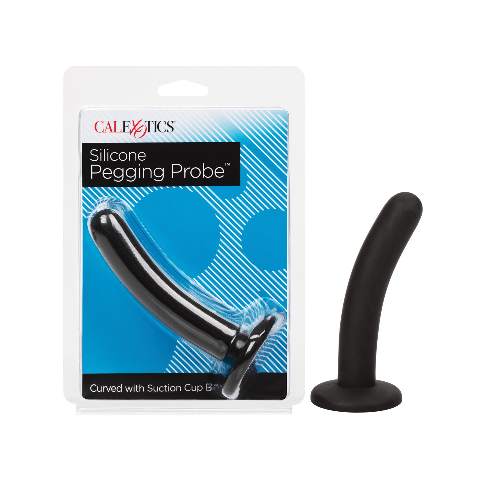 Curved Silicone Pegging Probe for Anal Fun