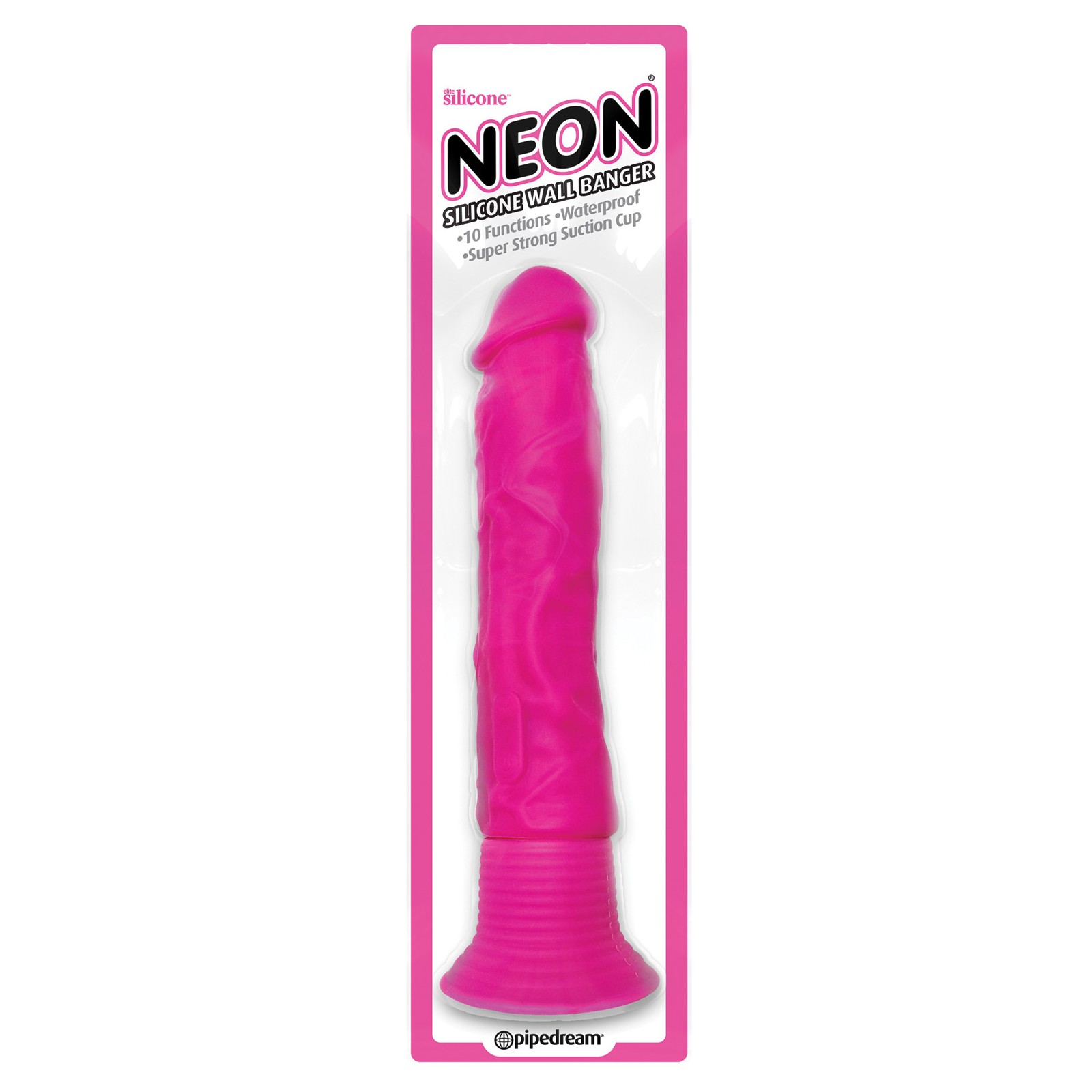 Neon Luv Touch Silicone Wall Banger - Pink