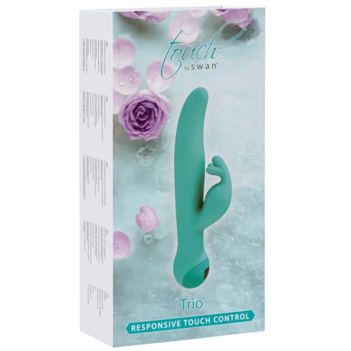 Touch by Swan Trio Vibrador Clitoriano Teal