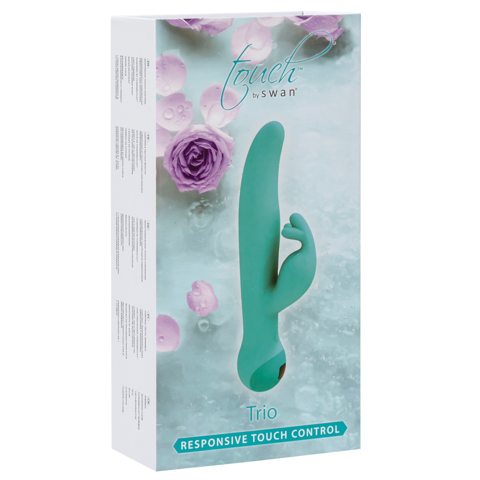 Touch by Swan Trio Clitoral Vibrator Teal