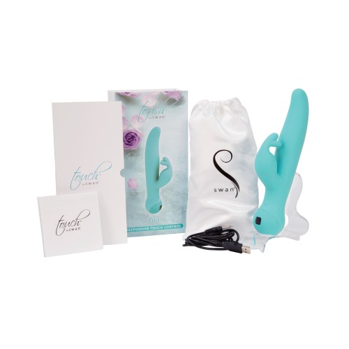 Touch by Swan Trio Clitoral Vibrator Teal