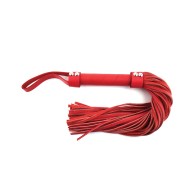 Short Leather Flogger for Adventurous Play