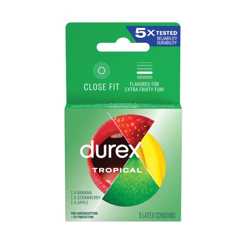 Durex Tropical Flavors Box of 3