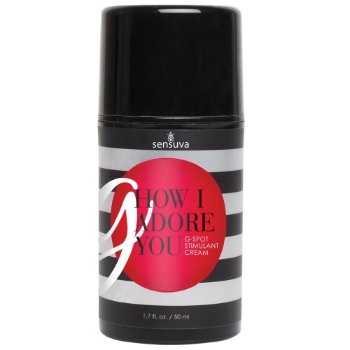 Sensuva G How I Adore You Enhancement Gel 1.7 oz