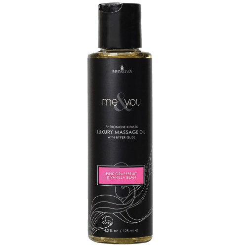 Aceite de Masaje Me & You - 4.2 oz Placer Sensual