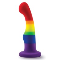 Blush Avant P1 Gay Pride Silicone Dong for Freedom