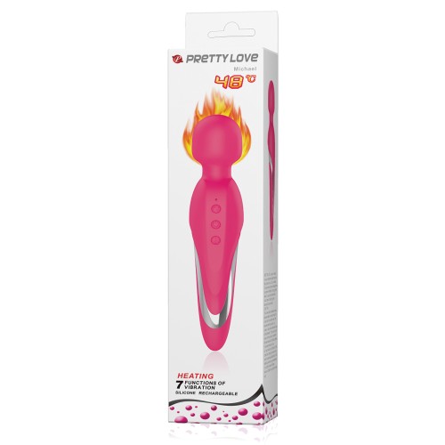 Pretty Love Michael Heating Body Wand Pink