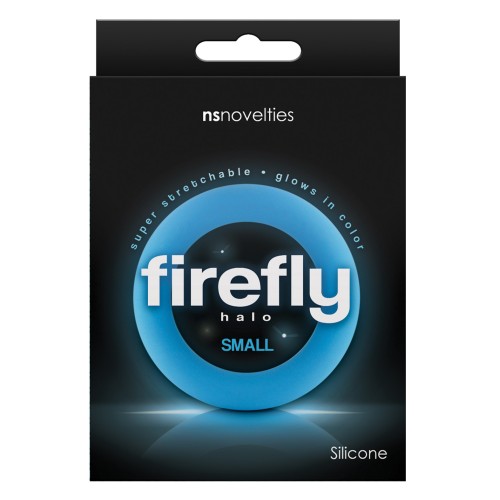 Firefly Halo Small Glow Cockring - Blue