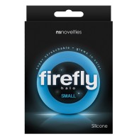 Firefly Halo Small Glow Cockring - Blue