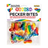 Rainbow Pecker Bites Candies Treats