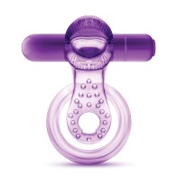 Lick It Vibrating Double Strap Cockring - Real Pleasure Enhancer