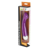 GigaLuv Bella's Curve G-Spot Vibrator - Purple