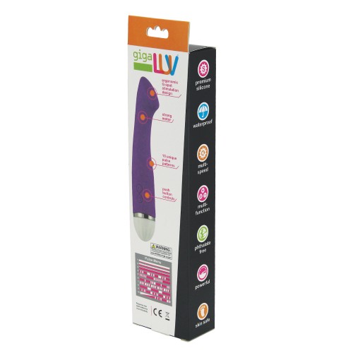 GigaLuv Bella's Curve G-Spot Vibrator - Purple