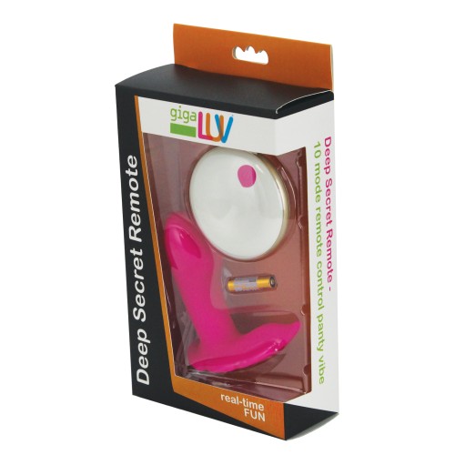 GigaLuv Deep Secret Remote Panty Vibe Pink