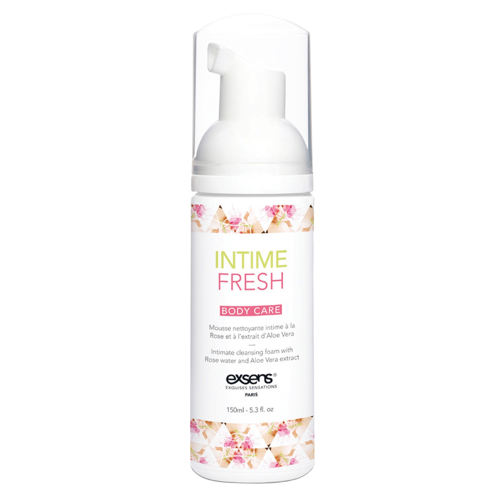 Espuma de Limpieza Íntima Orgánica EXSENS 150 ml