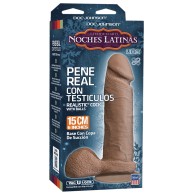 Noches Latinas ULTRASKYN Realistic Penis 6 inch - Caramel