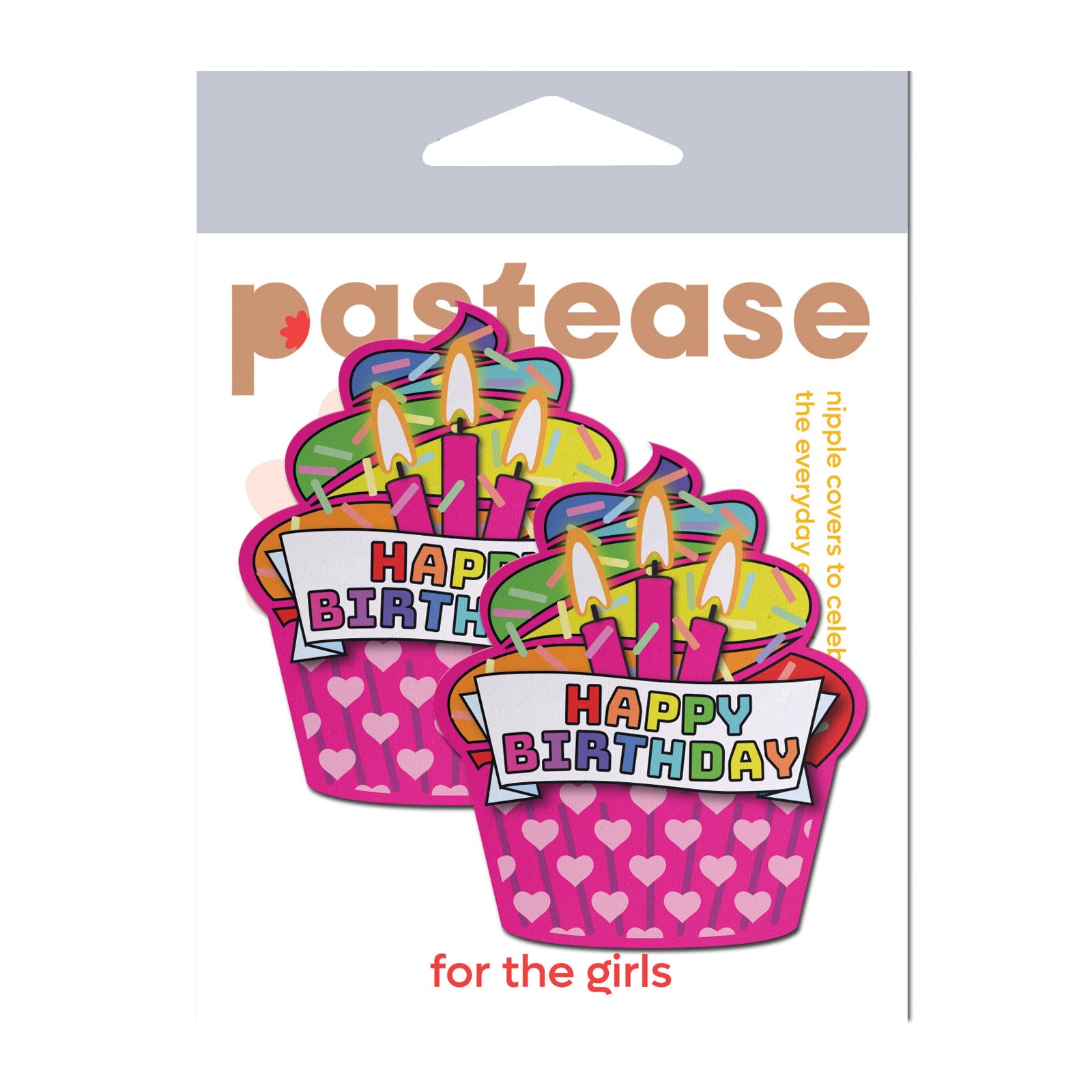 Pastease Premium Happy Birthday Cupcake - Multicolor