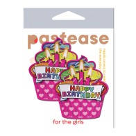 Pastease Premium Happy Birthday Cupcake - Multicolor