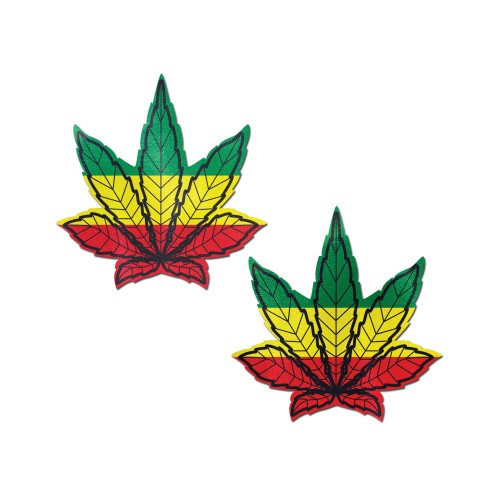 Pastease Premium Marijuana Leafs - Rasta O/S