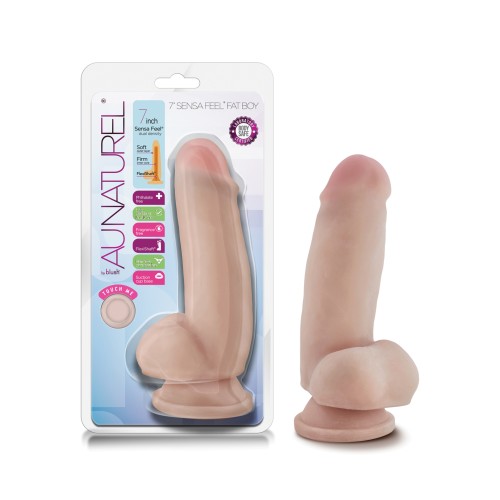 Blush Au Naturel Fat Boy Dildo 7" Beige