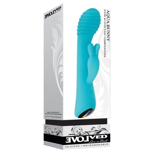 Vibrador Evolved Aqua Bunny