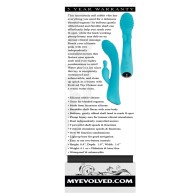 Evolved Aqua Bunny Vibrator