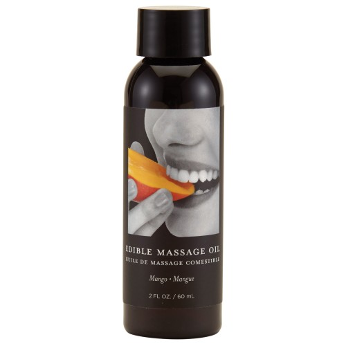 Earthly Body Edible Massage Oil - Mango