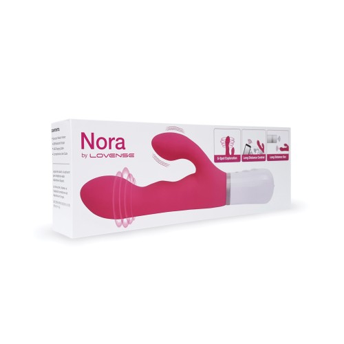 Conejito Vibrador con Cabeza Rotatoria Lovense Rosa