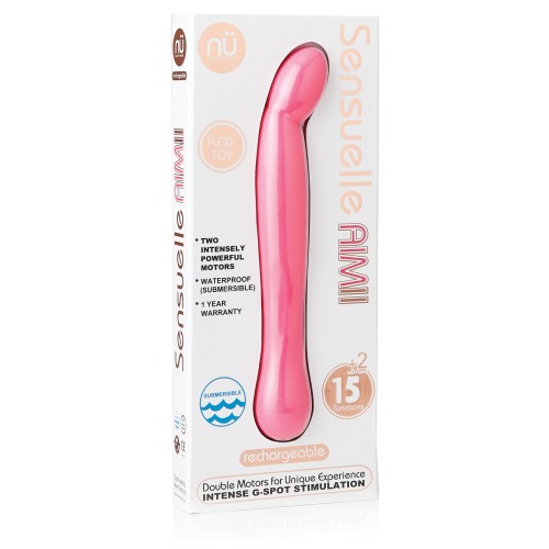 Nu Sensuelle Aimii Rosa Vibrador Flexible