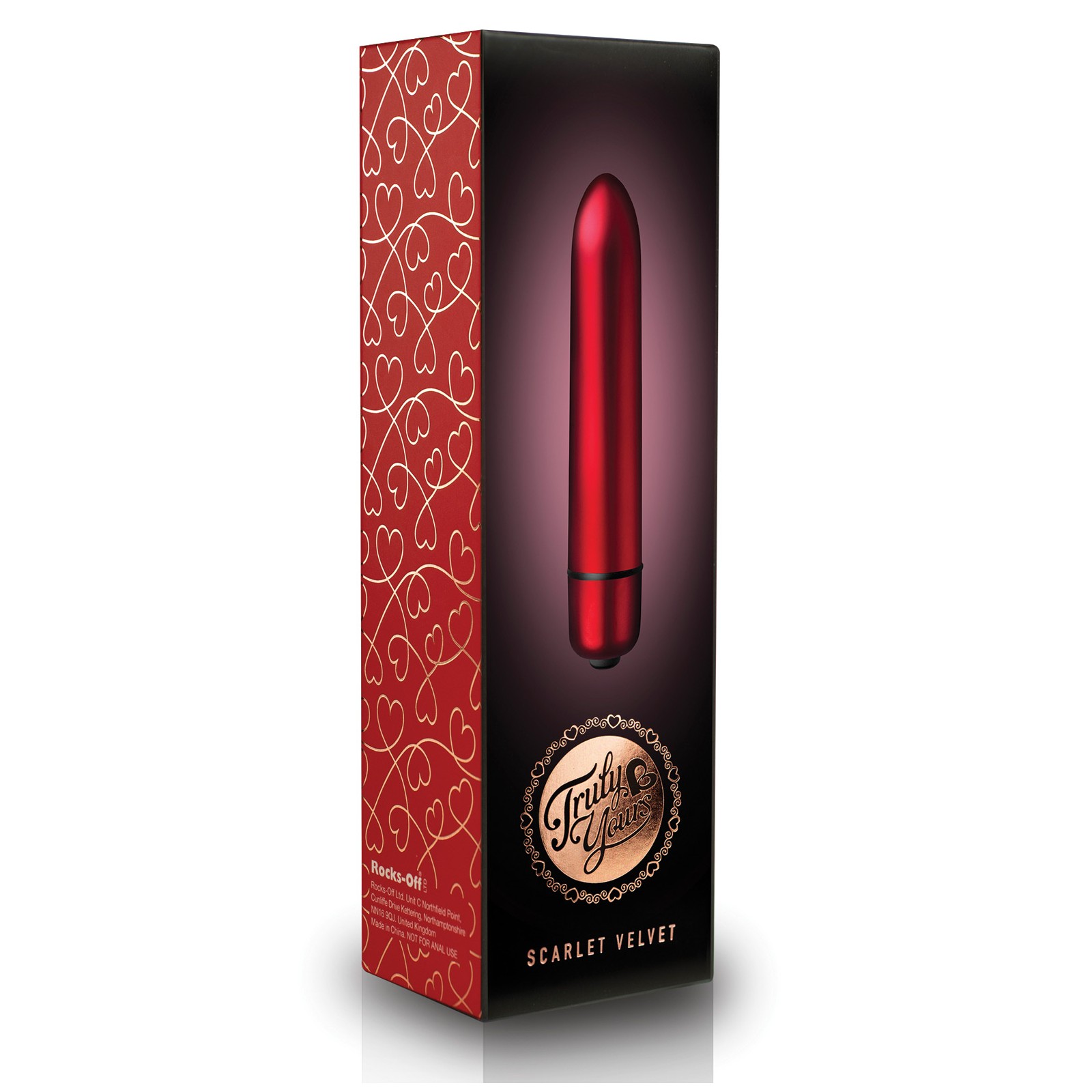 Truly Yours Scarlet Velvet Pleasure Bullet - Powerful & Waterproof