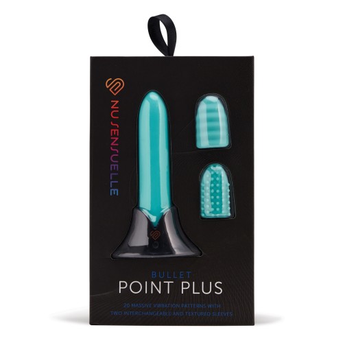 Nu Sensuelle Point Plus Rechargeable Bullet Tiffany Blue