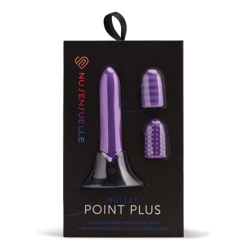 Nu Sensuelle Point Plus Rechargeable Bullet Purple