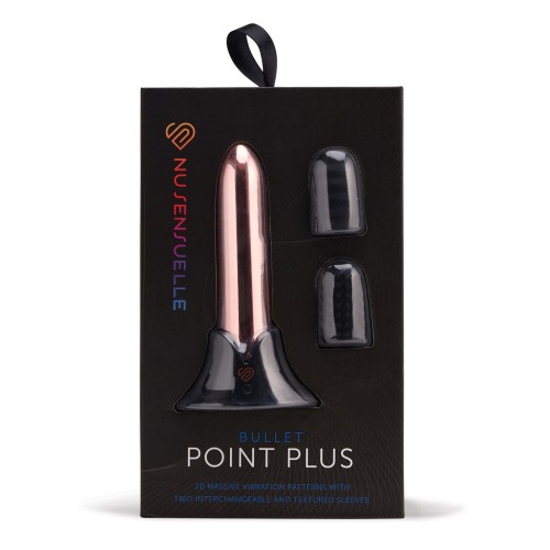 Nu Sensuelle Point Plus Rechargeable Bullet Rose Gold