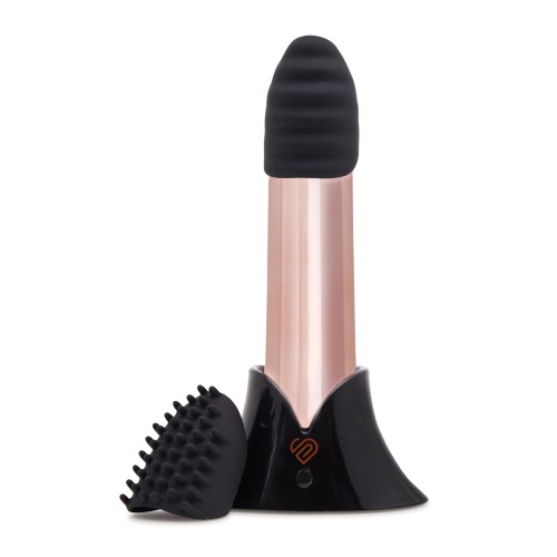 Bullet Recargable Nu Sensuelle Point Plus Rosa Oro