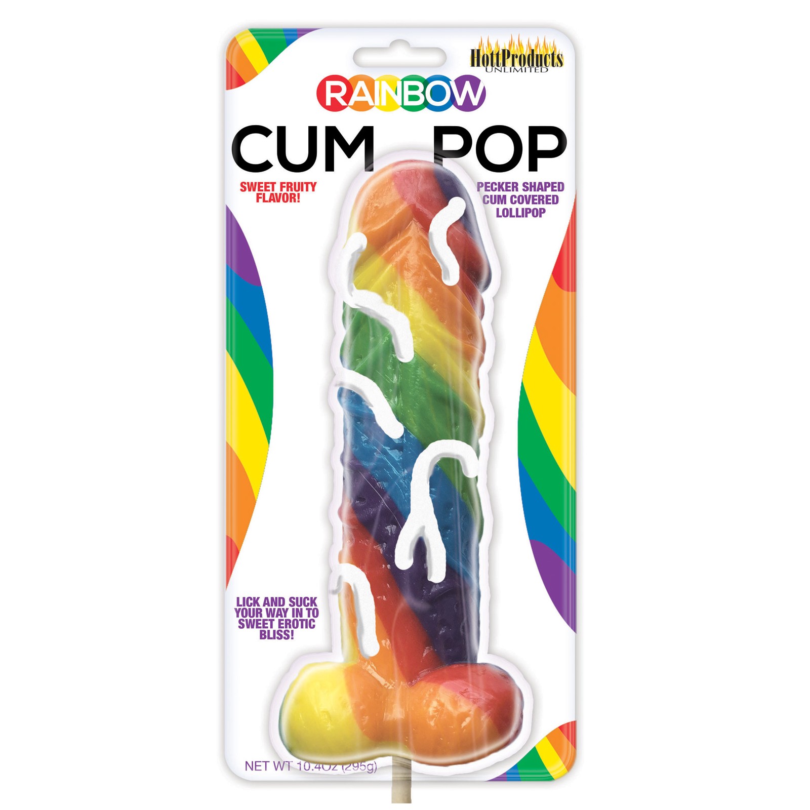 Rainbow Cock Cum Pops for Sweet Fun