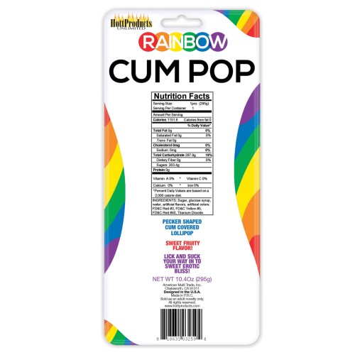 Rainbow Cock Cum Pops for Sweet Fun