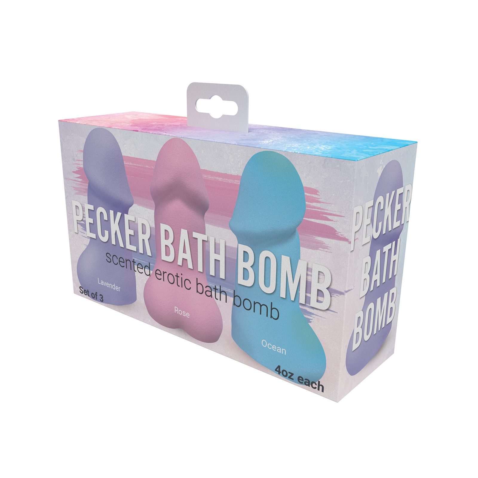 Bombas de Baño Pecker Paquete de 3