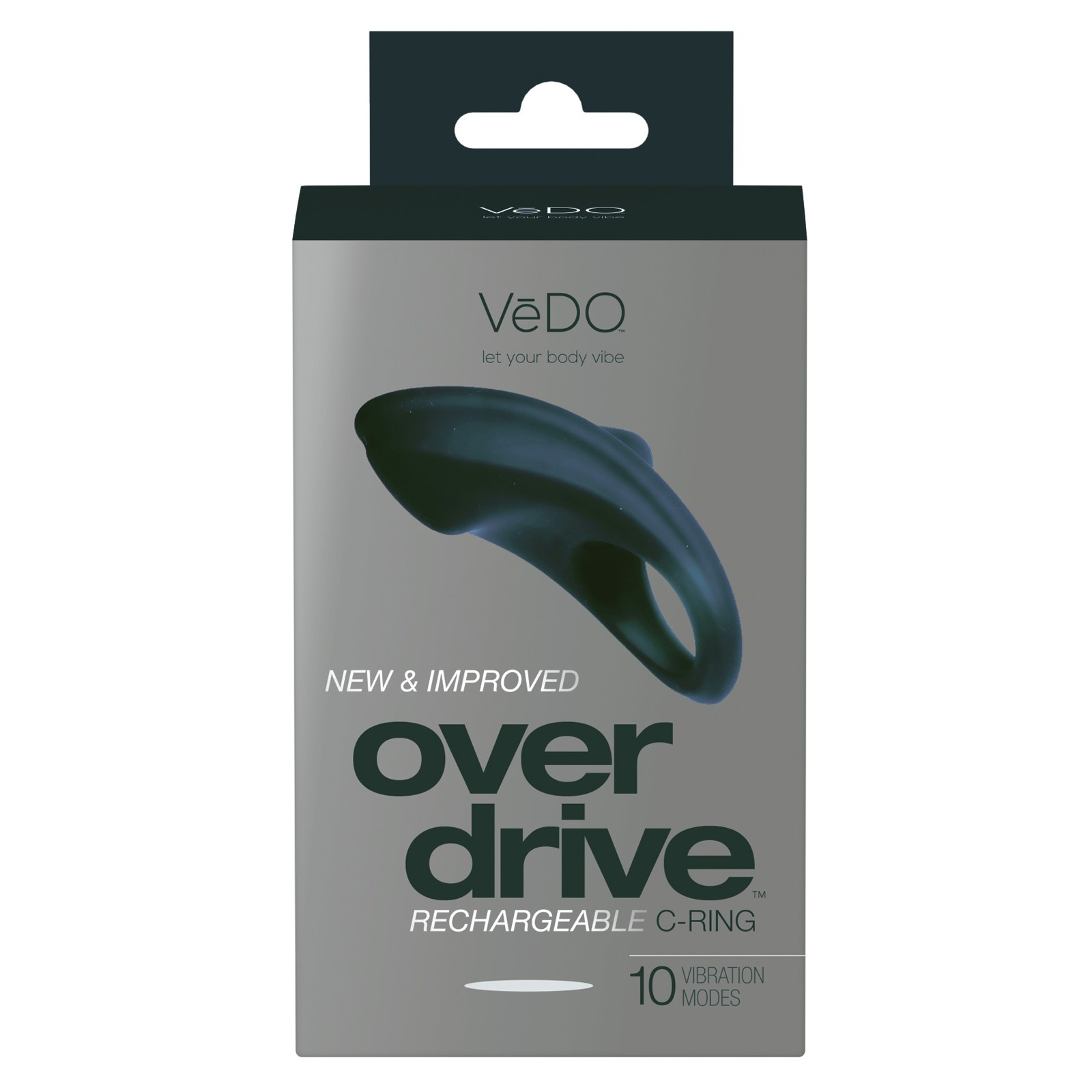 VeDO Overdrive Plus Rechargeable C Ring Just Black