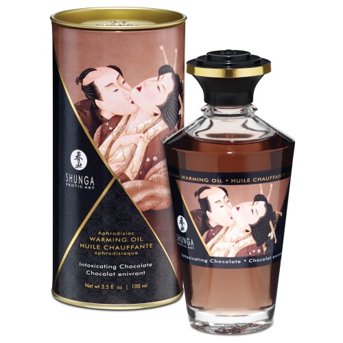 Aceite Calentador Shunga - Chocolate Intoxicante