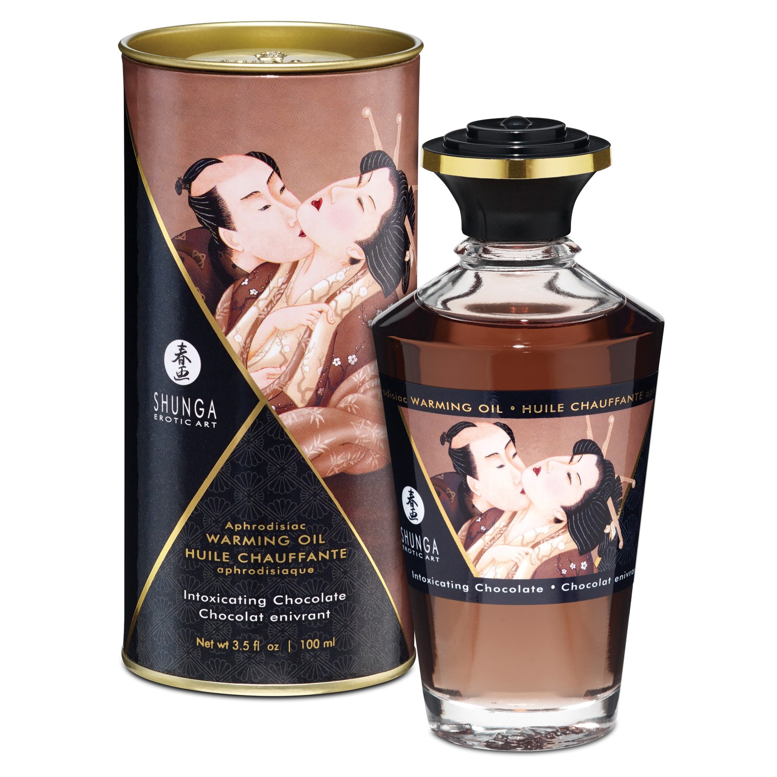 Aceite Calentador Shunga - Chocolate Intoxicante