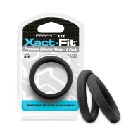 Perfect Fit Xact Fit #16 Negro Paquete de 2